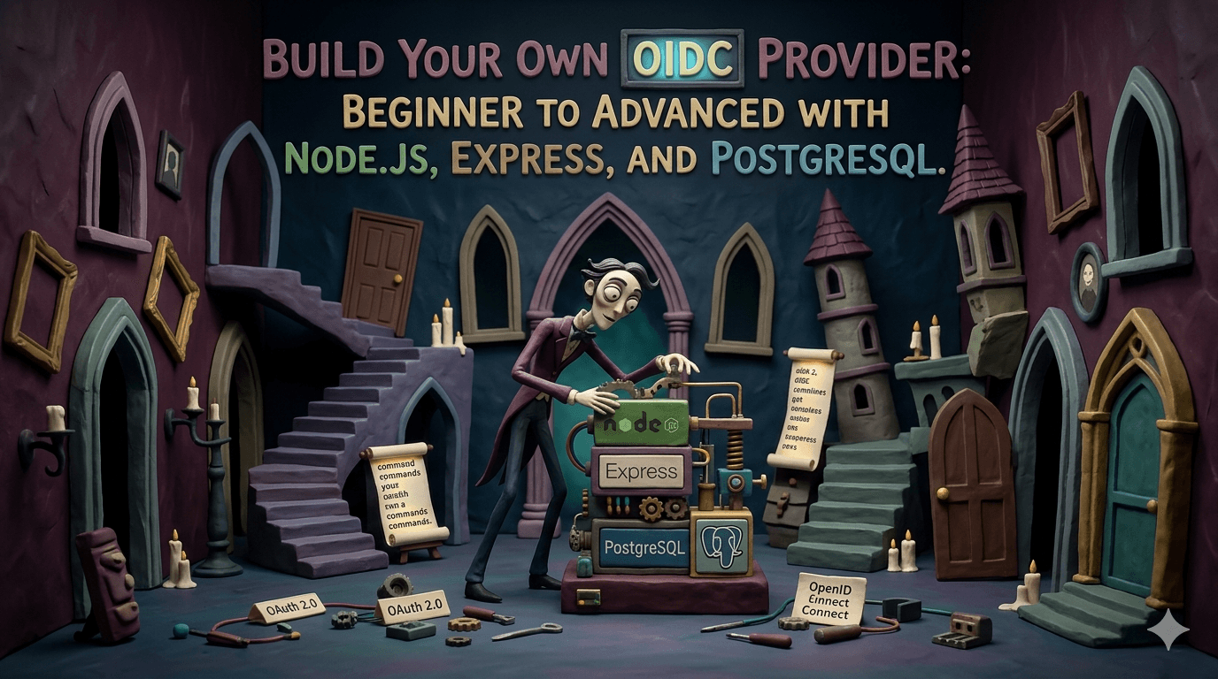 Build Your Own OIDC Provider (Beginner to Advanced) with Node.js, Express, PostgreSQL, and oidc-provider